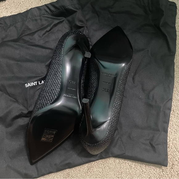 ysl raffia heels - Picture 10 of 14